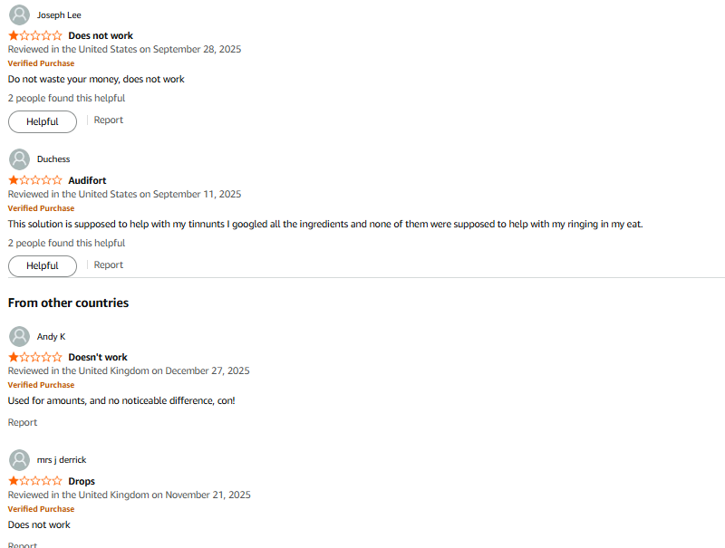 Audifort – Image of Reviews About Counterfeit Products