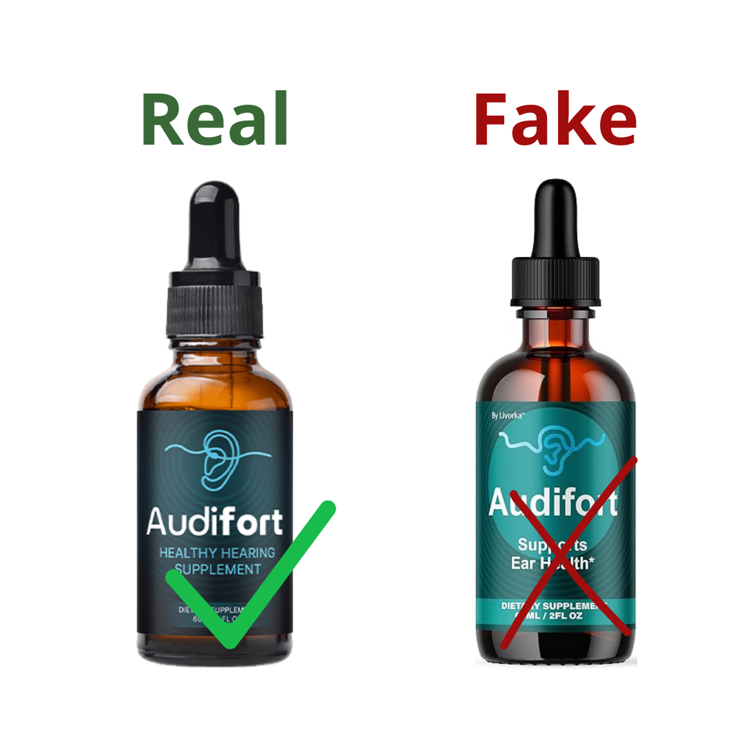 Audifort: Original Product vs. Counterfeit Versions